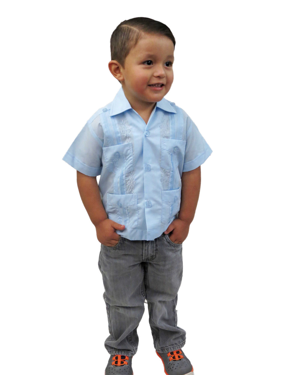 Mexican Wedding Kids Guayabera